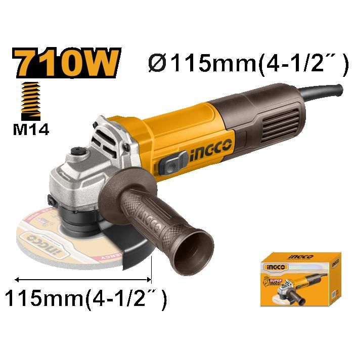 INGCO - Meuleuse 115mm 710W