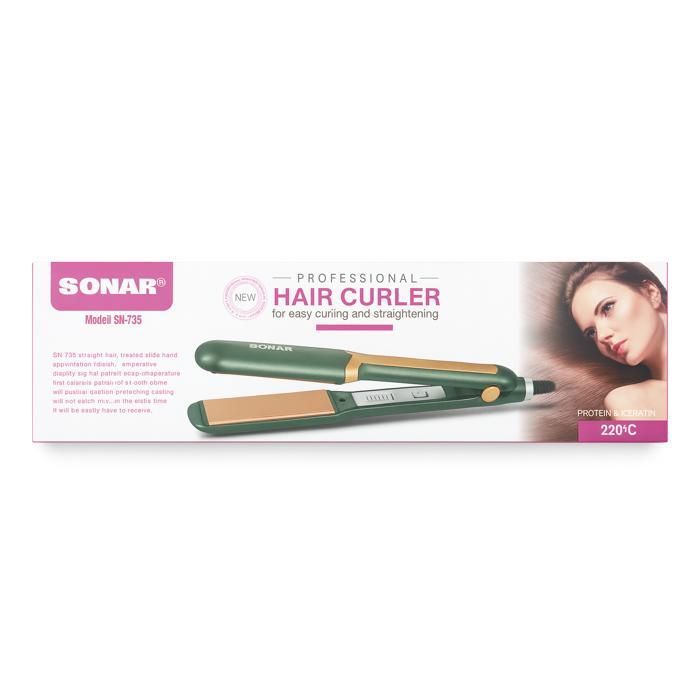 Lisseur cheveux professionnel REIMOGTON RE-2096 – Plaques larges céramique, contrôle température, coiffage rapide et soyeux