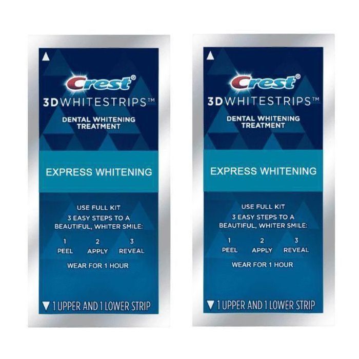 Crest 3D Whitestrips 1 Hour Express whitening 10 traitements