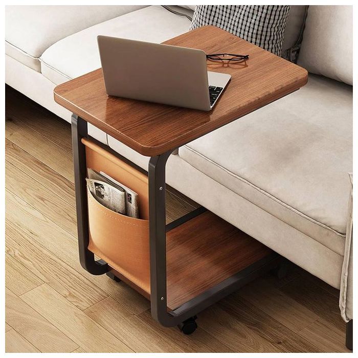 Table d'appoint polyvalente et mobile bois