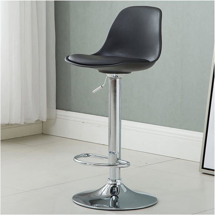 Siège Bar 37 x 31 x 80 cm noir MUN651-B