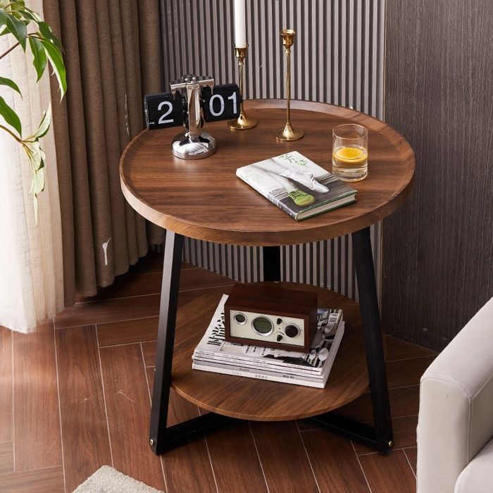 Table basse 60 x 60 cm ZLF25018 marron