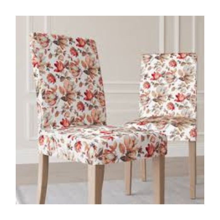 Lot de 2 Housses de chaise imprimées 43 x 43 cm 140 gsm - Couleur Aléatoire