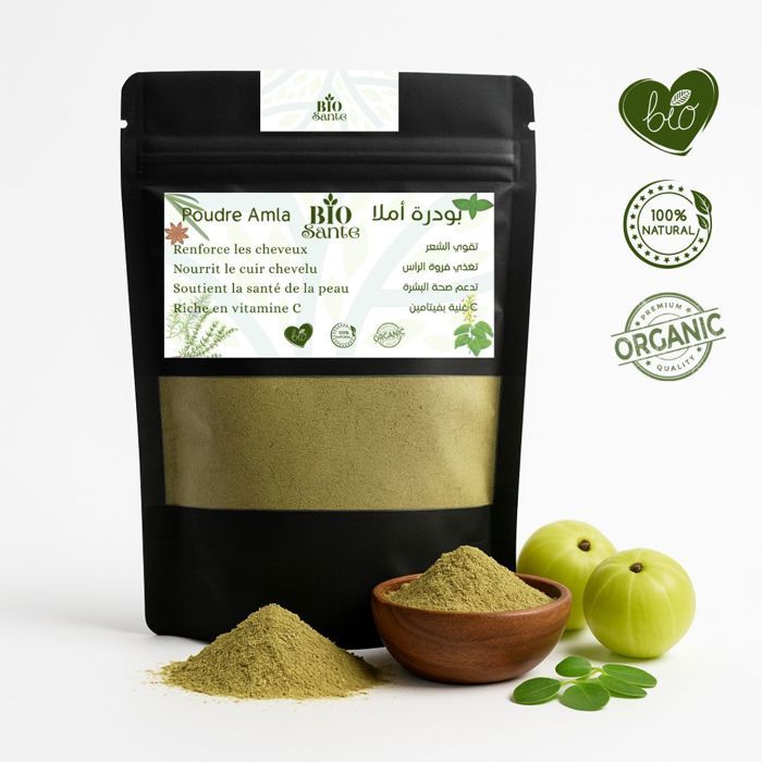 Amla en poudre ayurvédique cuir chevelu 100 g