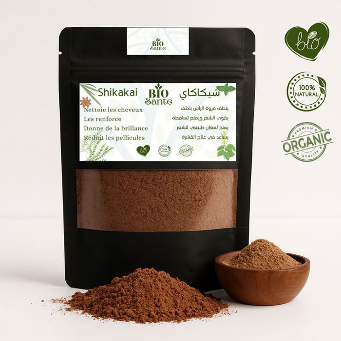 Poudre Shikakai 50g Cheveux Forts et Éclatants