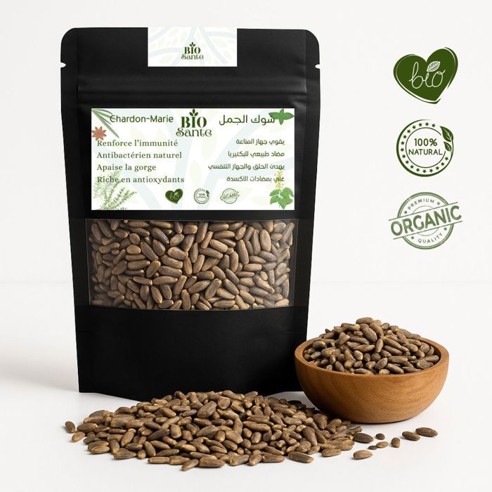 Chardon Marie graines riches en actifs végétaux 100 g