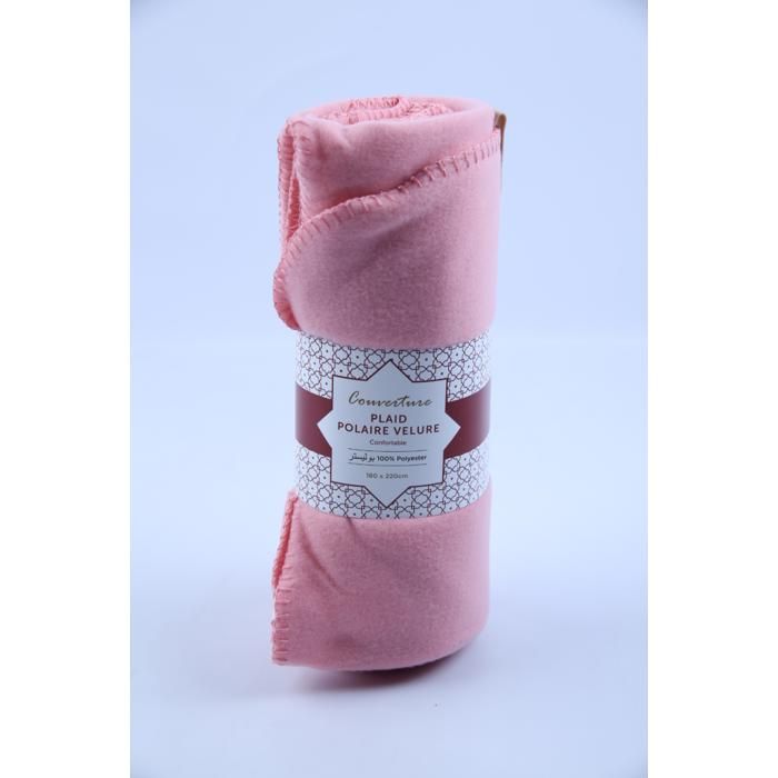 Plaid polaire 180x220 cm 160 g/m² 100 % polyester 251170