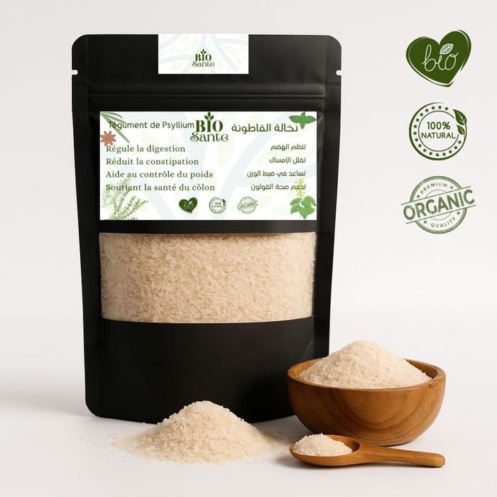Psyllium husk poudre digestion et transit 150 g
