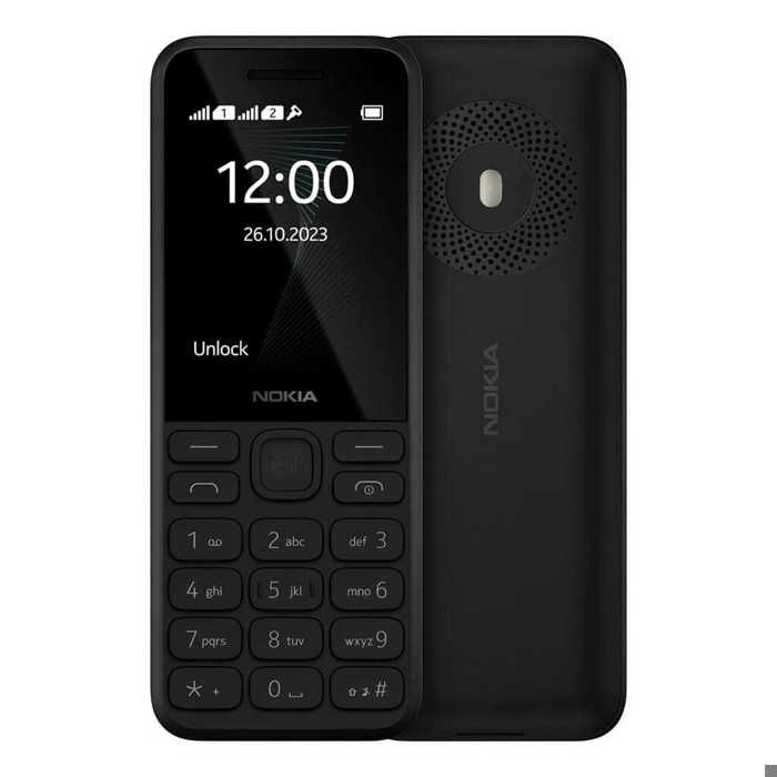 Nokia 130 téléphone portable 4G, double SIM, batterie 1450 mAh, version 2023, écran 2.4, radio FM, mémoire extensible-Noir