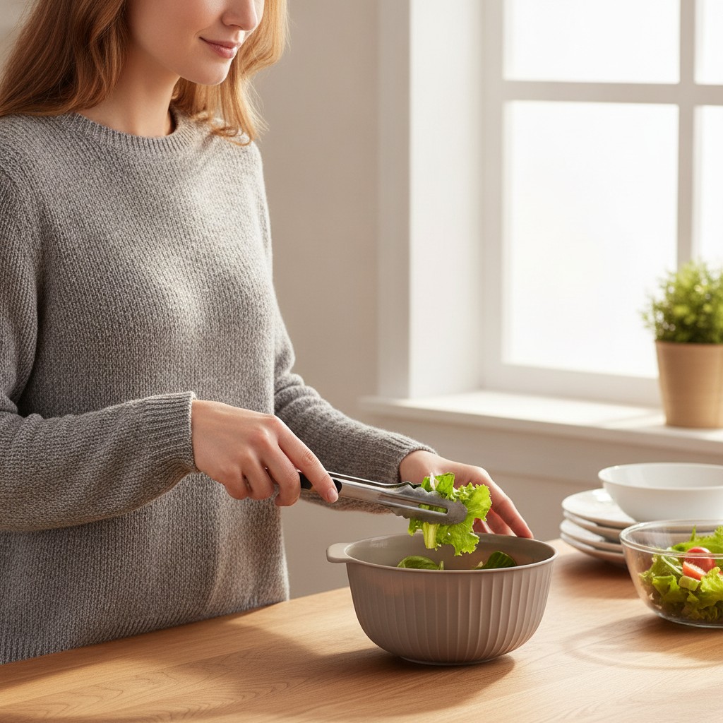 Bol de conservation DORA avec couvercle 0,5 L – design compact, hermétique et pratique – couleur Taupe - Marjane Mall - Image 3