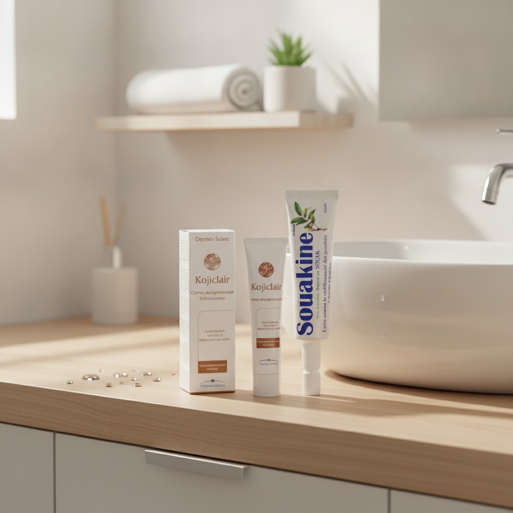 Dermo-soins Kojiclair Crème éclairçissante 30ML + Souakine Dentifrice Offert - Marjane Mall - Image 3