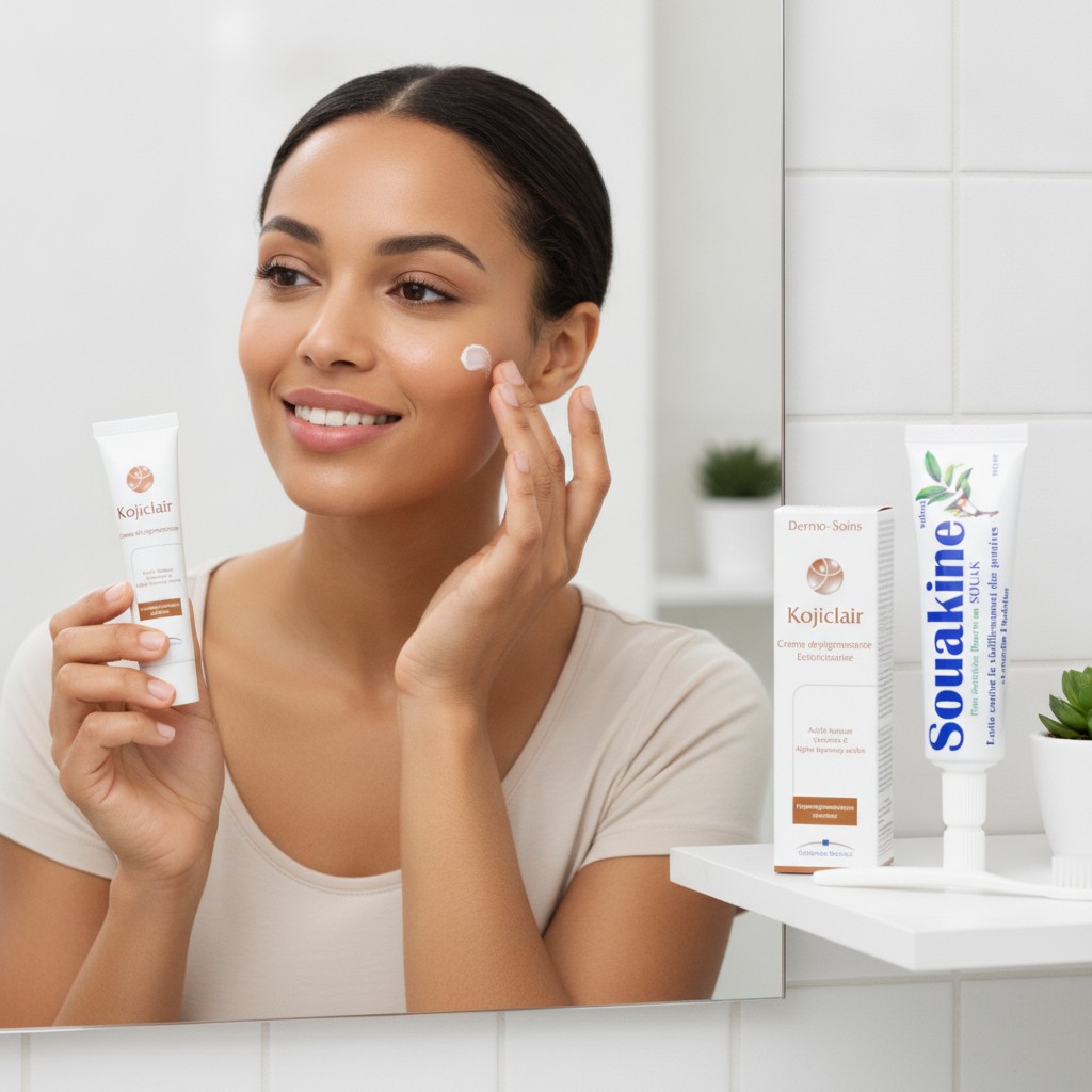 Dermo-soins Kojiclair Crème éclairçissante 30ML + Souakine Dentifrice Offert - Marjane Mall - Image 4