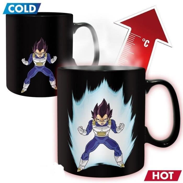 DRAGON BALL - Mug Heat Change - 460 ml - DBZ/ Vegeta