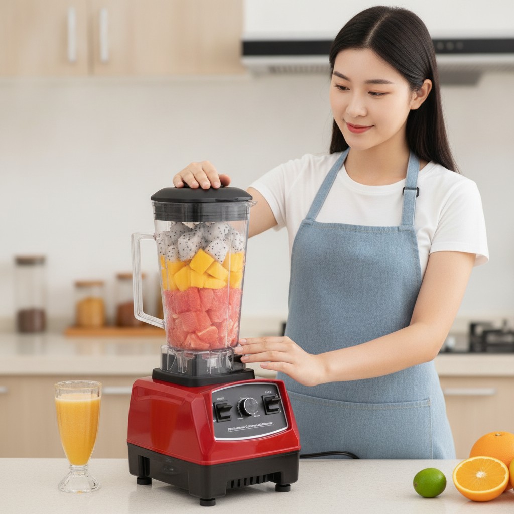 Blender commercial puissant et durable 2,5 L(couleur et design aléatoire) - Marjane Mall - Image 4
