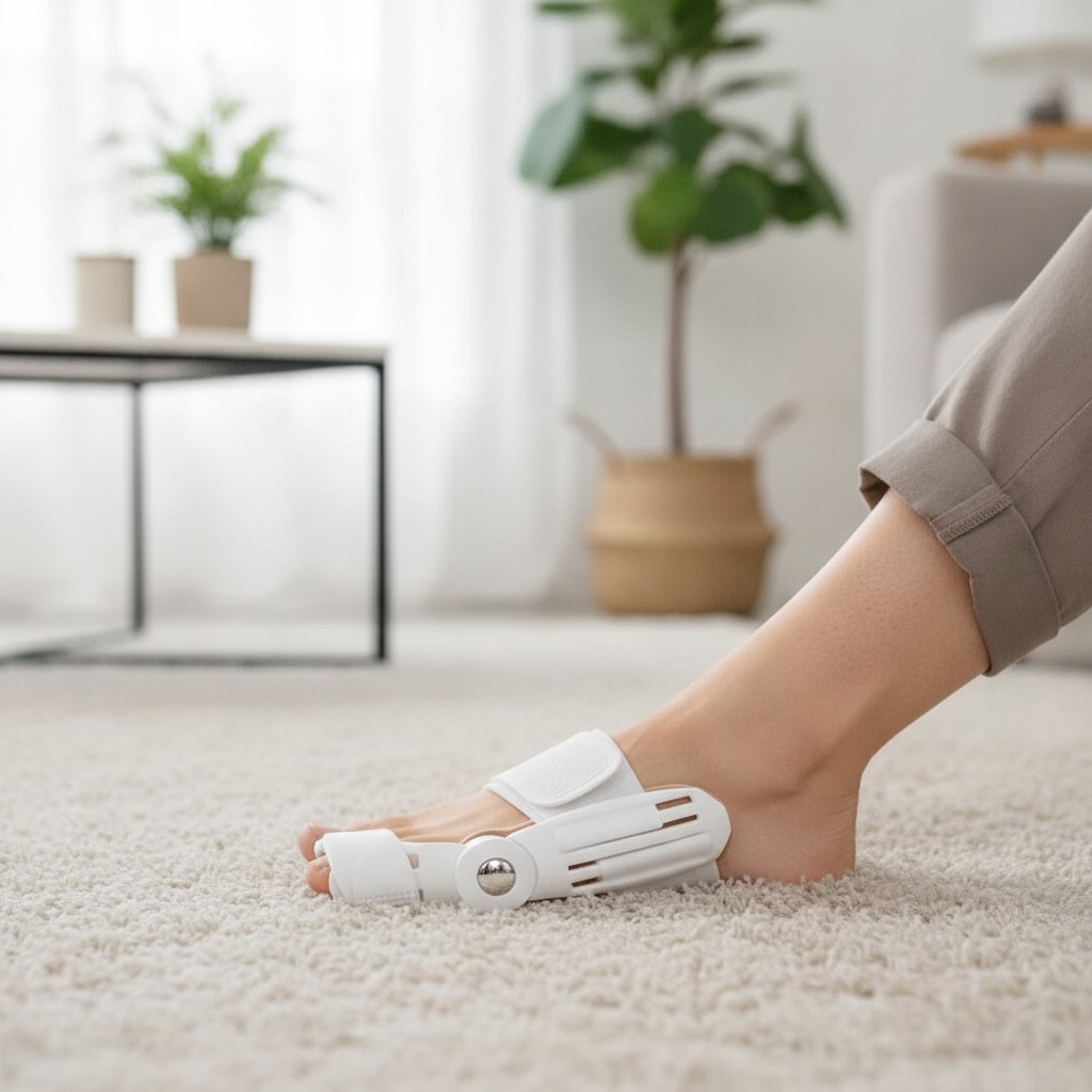Correcteur orthopédique pour les pieds os pouce de QualitéCorrecteur orthopédique pour les pieds (couleur et design aléatoire) - Marjane Mall - Image 4
