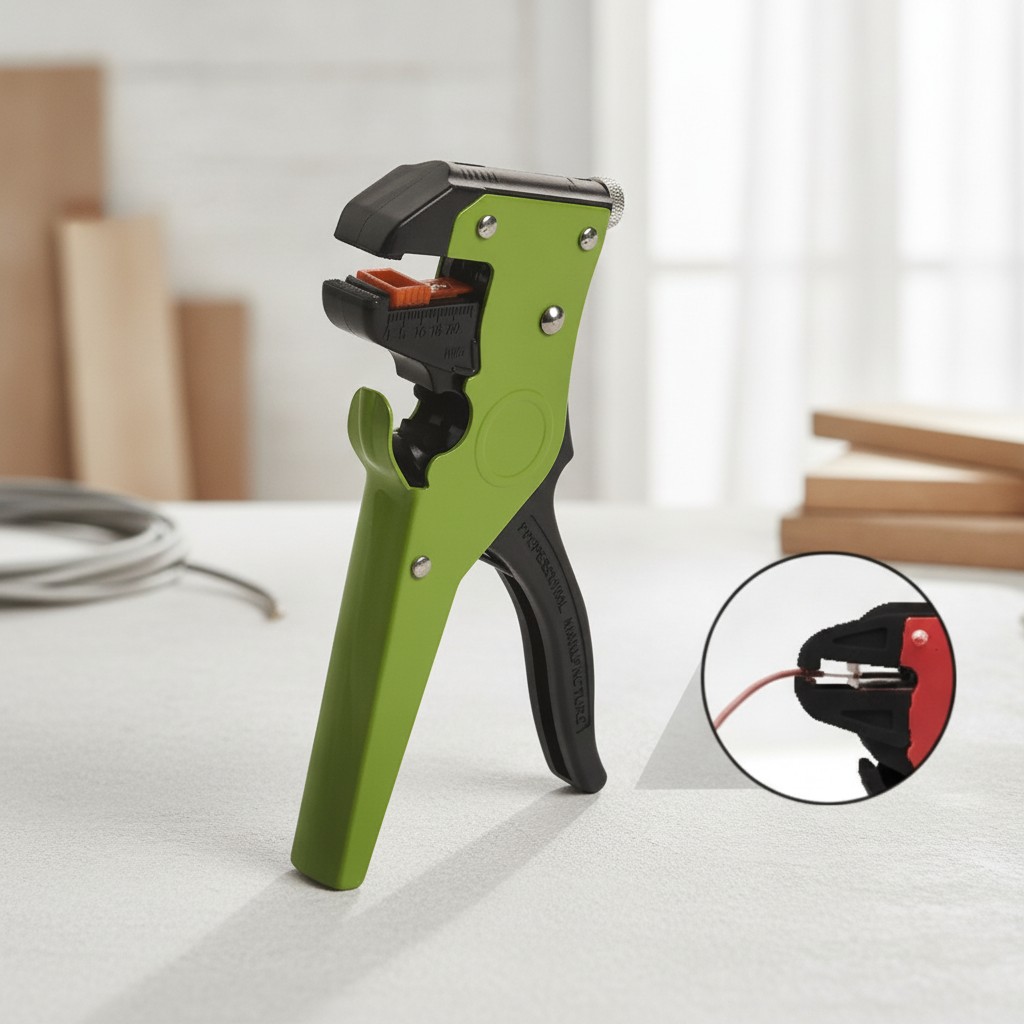 Pince Professionnelle pour Dénuder Automatique 2 en 1,coupe-câble, sertissage de fil,175mm(couleur et design aléatoire) - Marjane Mall - Image 2