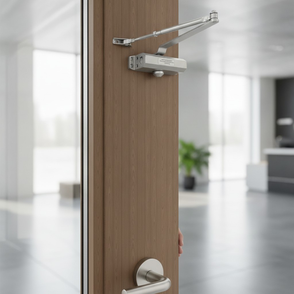 Sécurité Automatique Fermoir de Porte en Métal Premium(couleur et design aléatoire) - Marjane Mall - Image 3