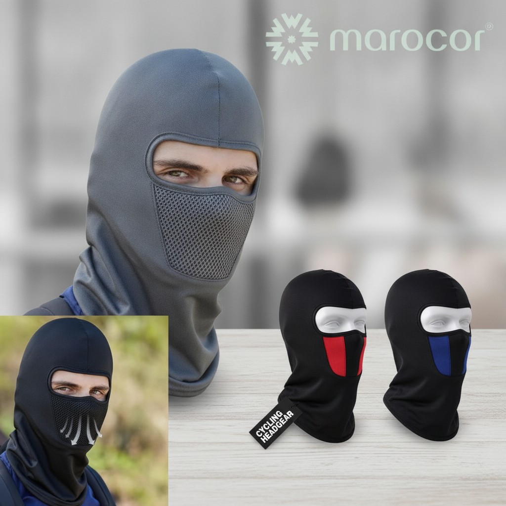 Protection Thermique & Confort pour Moto, Cyclisme et Ski(couleur et design aléatoire) - Marjane Mall - Image 2