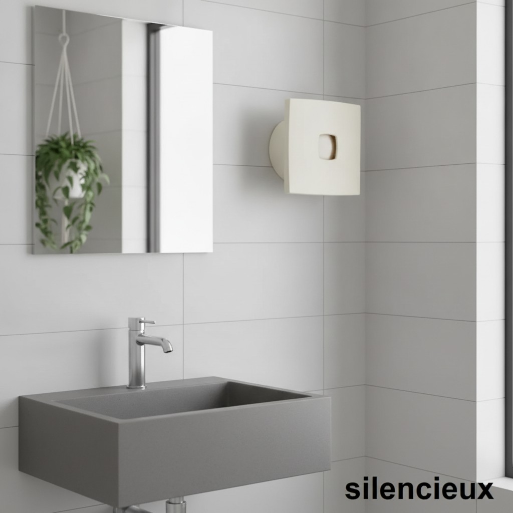 Extracteur d'Air Silencieux pour Salle de Bain(couleur et design aléatoire) - Marjane Mall - Image 3