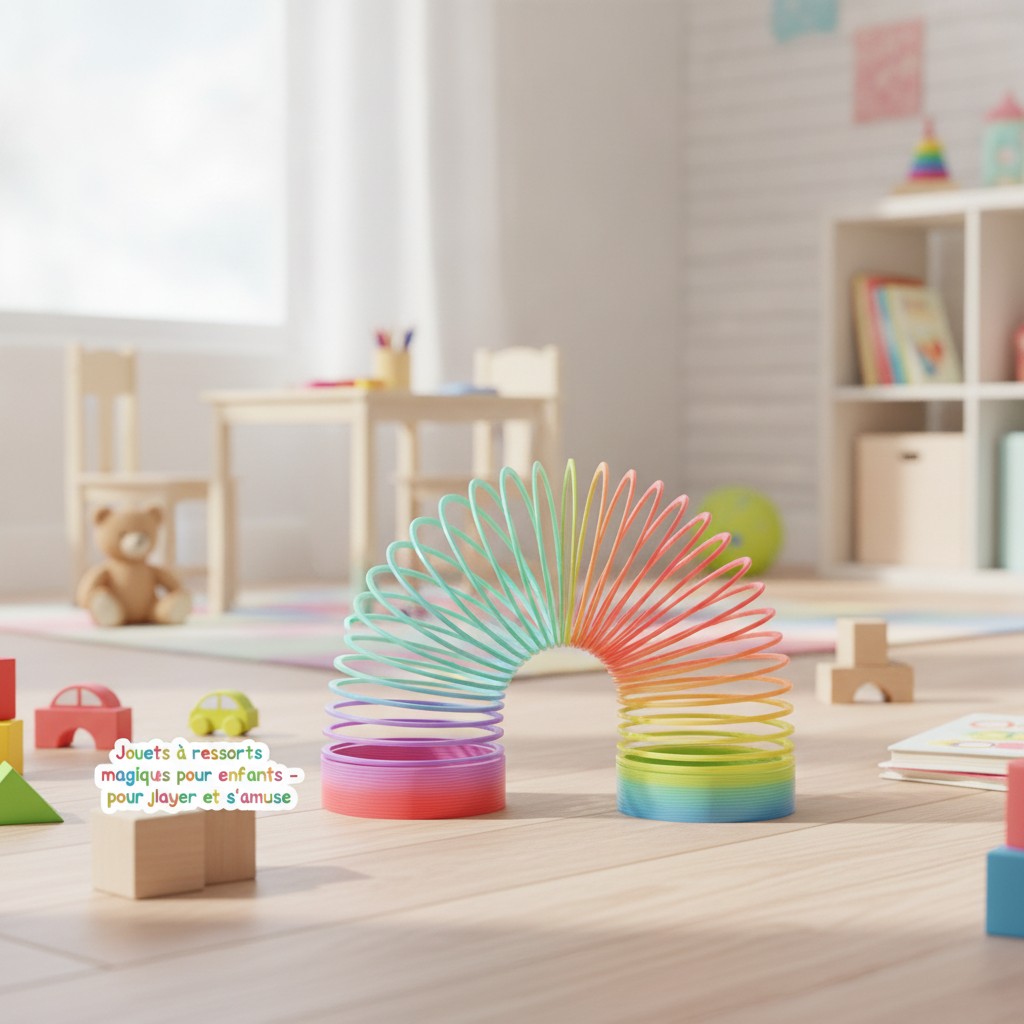 Jouets à ressorts magiques pour enfants - pour jouer et s'amuser(couleur et design aléatoire) - Marjane Mall - Image 3