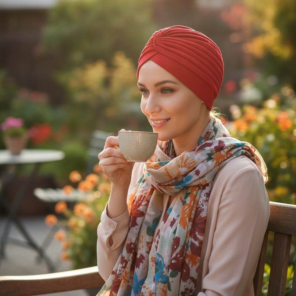Chapeau turban femme, bandeau femme(couleur et design aléatoire) - Marjane Mall - Image 3