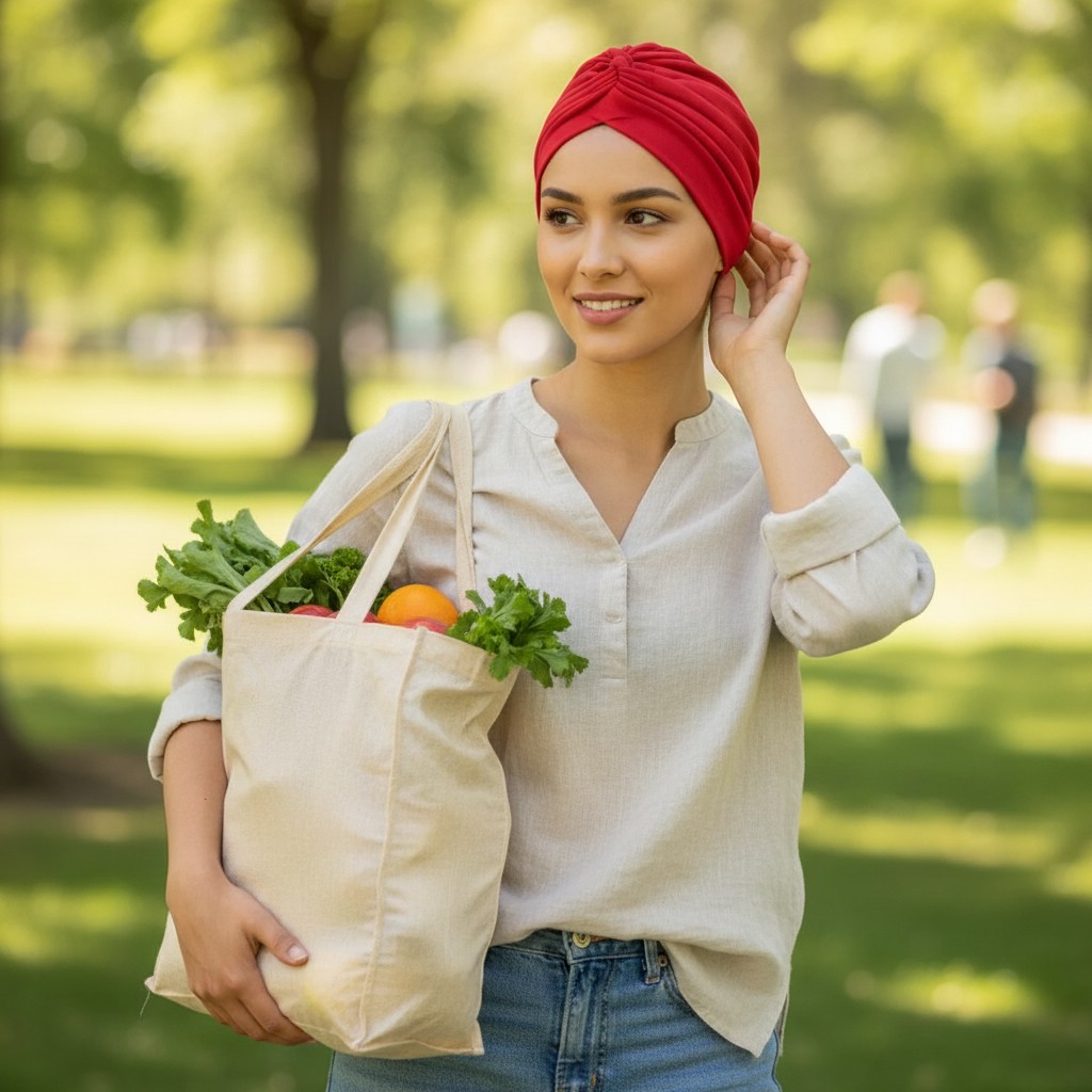 Chapeau turban femme, bandeau femme(couleur et design aléatoire) - Marjane Mall - Image 4