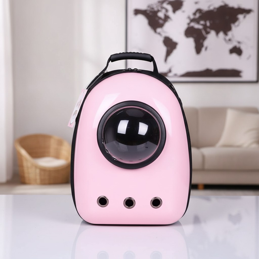 Sac à Dos Polyvalent pour Petits Animaux de Compagnie, pour chiens et chats(couleur et design aléatoire) - Marjane Mall - Image 2