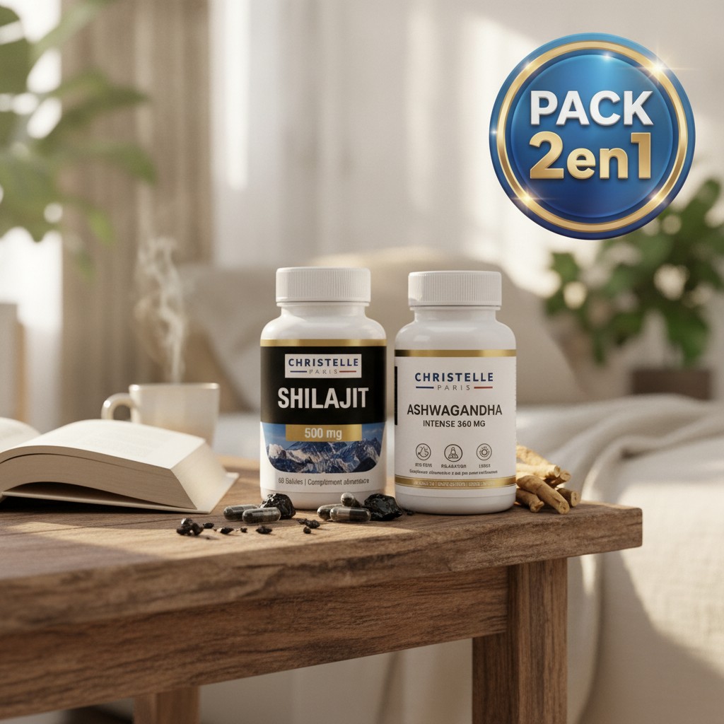Pack 2-en-1: Shilajit 500mg & Ashwagandha 360mg - Marjane Mall - Image 3
