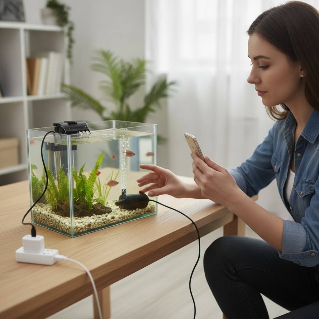 Mini pompe à eau USB - Pompe submersible compacte pour aquarium, fontaine et refroidissement.(couleur et design aléatoire) - Marjane Mall - Image 4