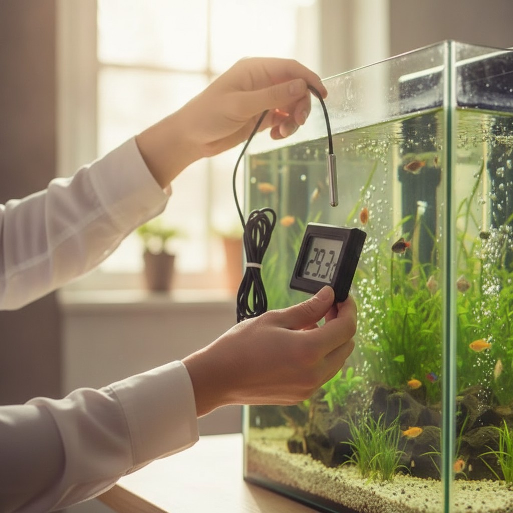 Thermomètre Numérique LCD avec Sonde - Idéal pour Aquarium, Vivarium et Serre(couleur et design aléatoire) - Marjane Mall - Image 4
