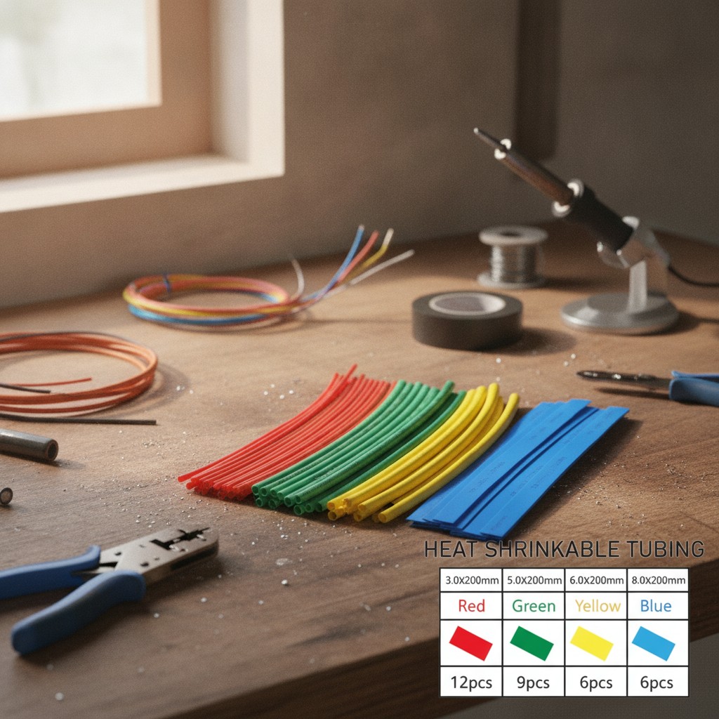 Kit de gaines thermorétractables assorties : protection isolante pour câbles électriques (couleur et design aléatoire) - Marjane Mall - Image 3