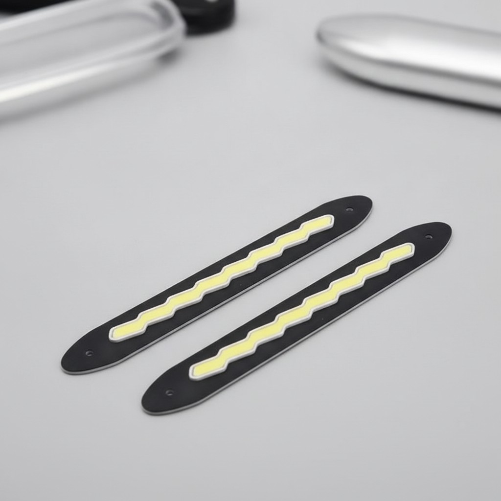 Bandes lumineuses LED diurnes pour voiture : éclairage DRL haute visibilité (couleur et design aléatoire) - Marjane Mall - Image 2