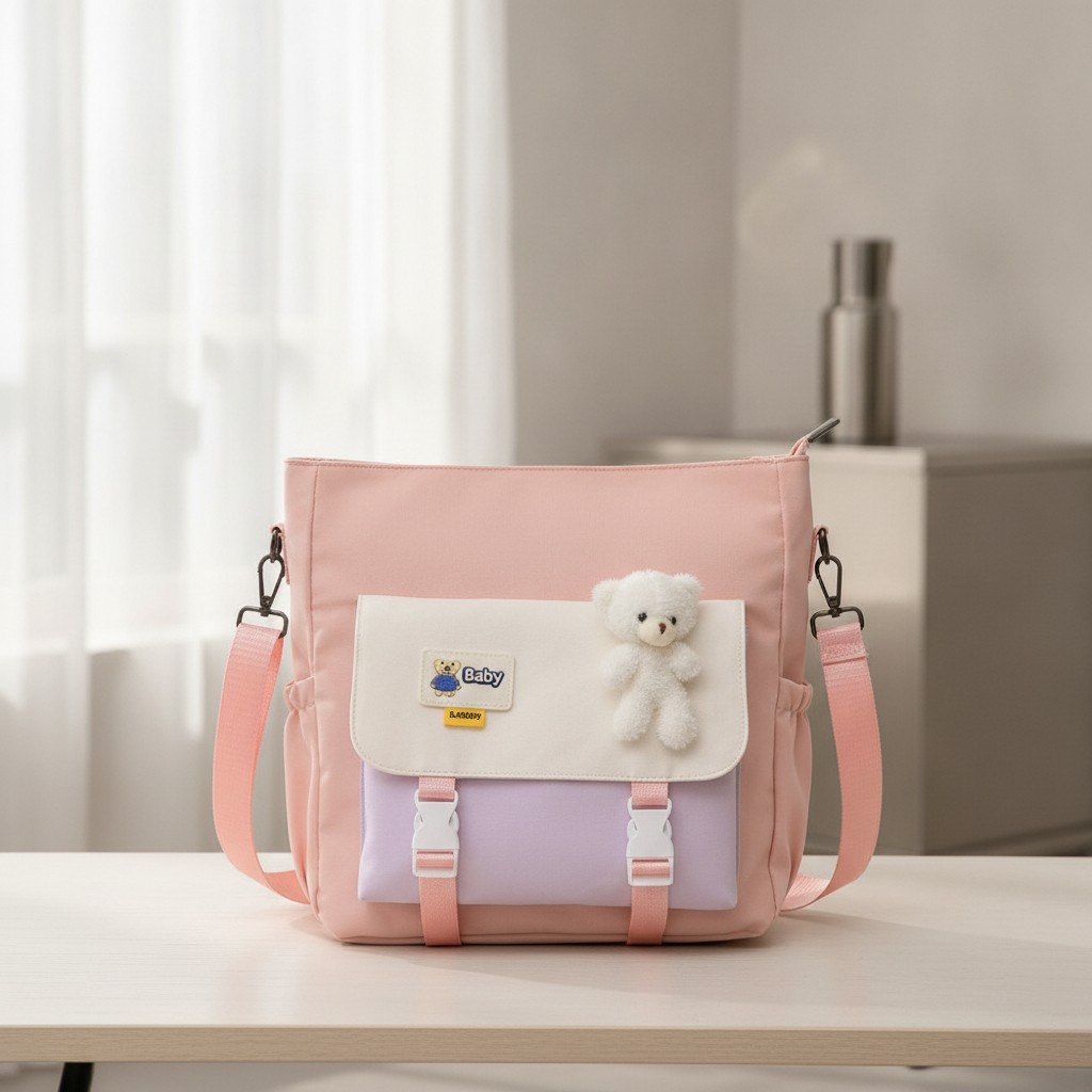 Sac à Bandoulière pour Femme – Style Urbain et Usage Quotidien (couleur aléatoire) - Marjane Mall - Image 2