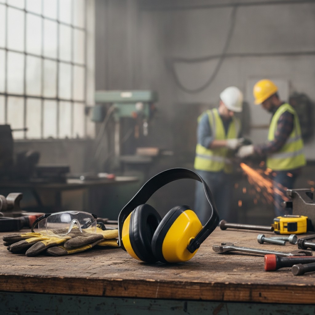 Casque Antibruit de Protection pour Travaux Industriels(couleur et design aléatoire) - Marjane Mall - Image 3