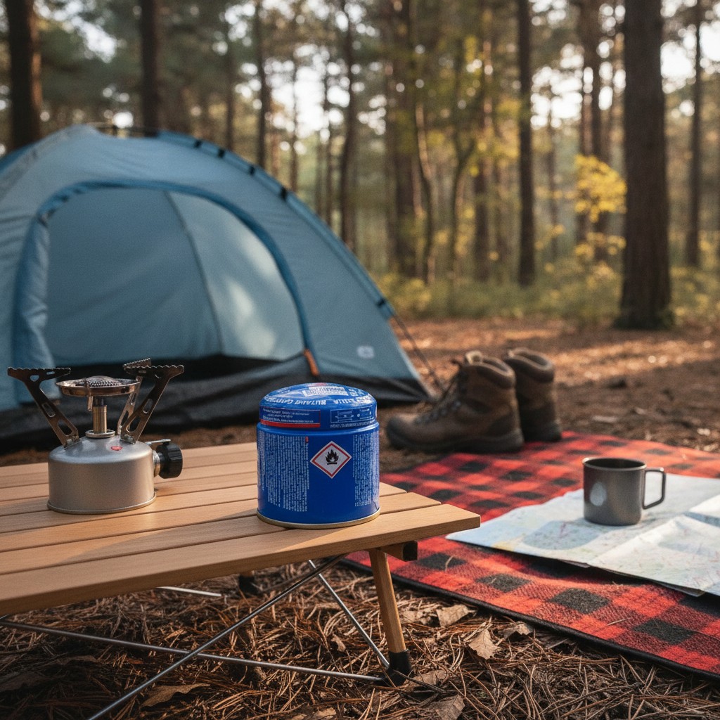 Cartouche de gaz butane : l'accessoire indispensable pour vos réchauds de camping et activités (couleur et design aléatoire) - Marjane Mall - Image 3
