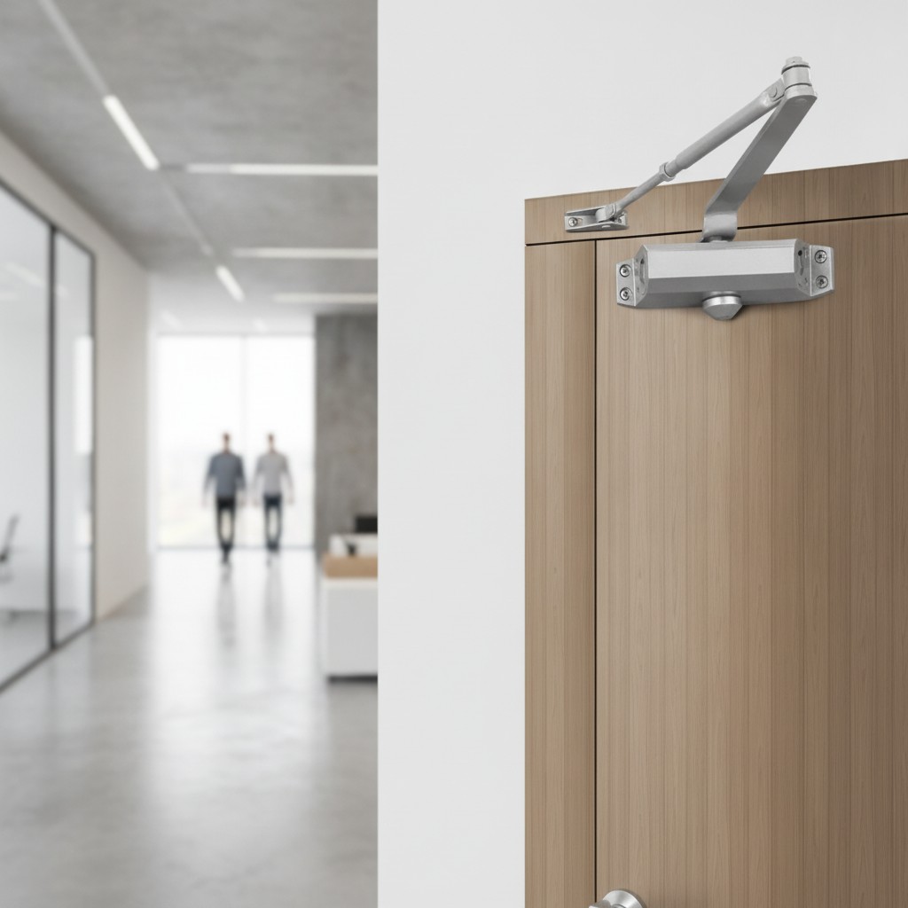 Ferme-Porte Hydraulique Automatique Réglable pour Porte d'Entrée et Intérieure(couleur et design aléatoire) - Marjane Mall - Image 3