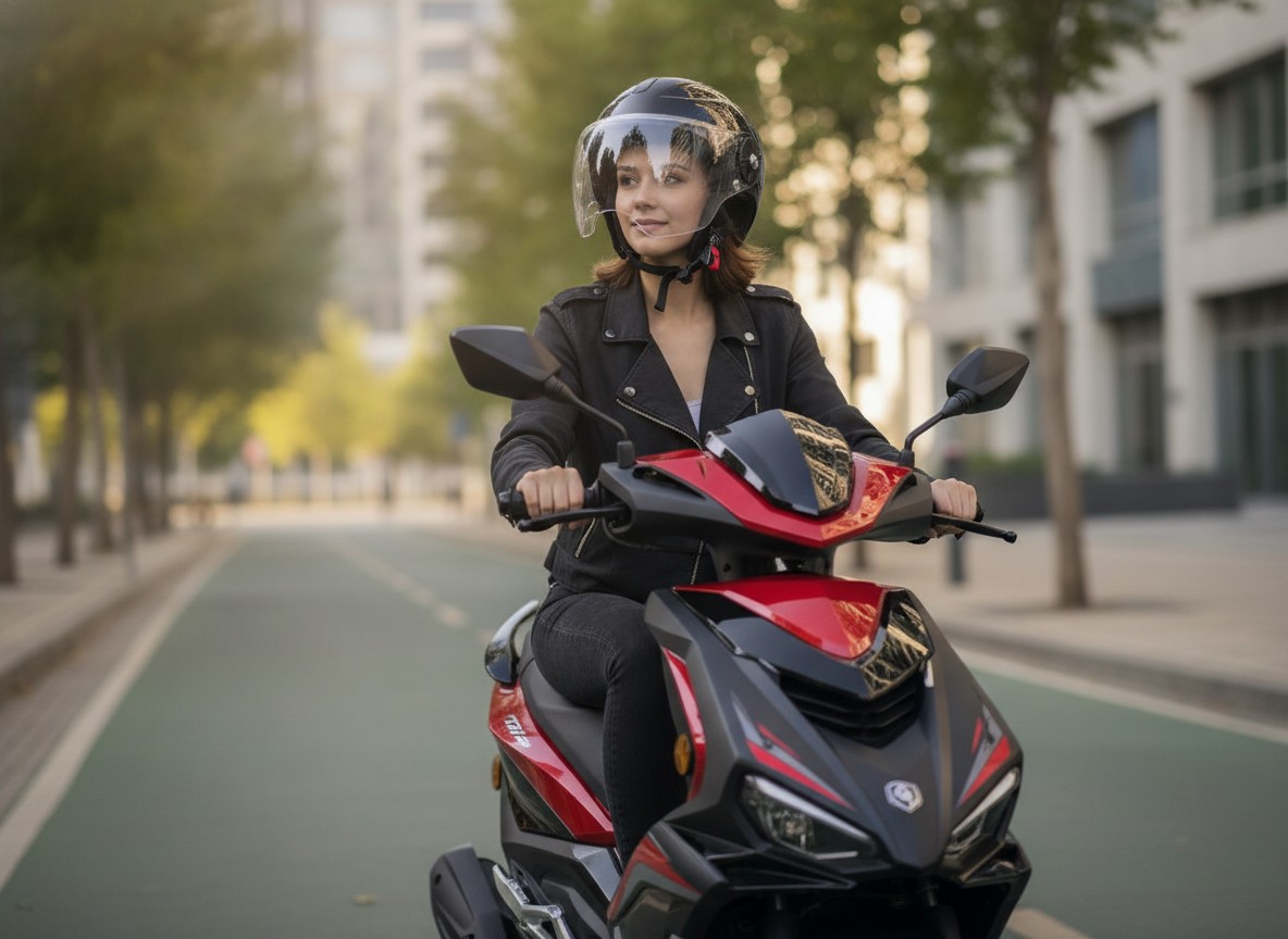 Casque Jet de Protection Urbain avec Écran Clair – Norme CE (couleur et design aléatoire) - Marjane Mall - Image 3
