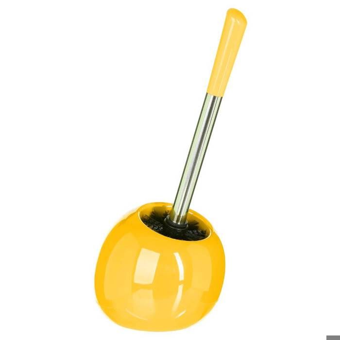 Brosse WC - Jaune 36 cm