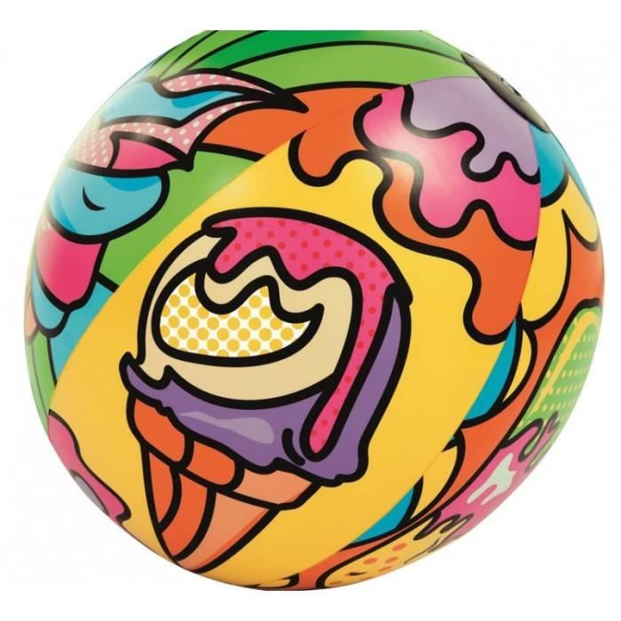 Ballon de Plage Bestway Pop Art Bestway Ø63 cm environ