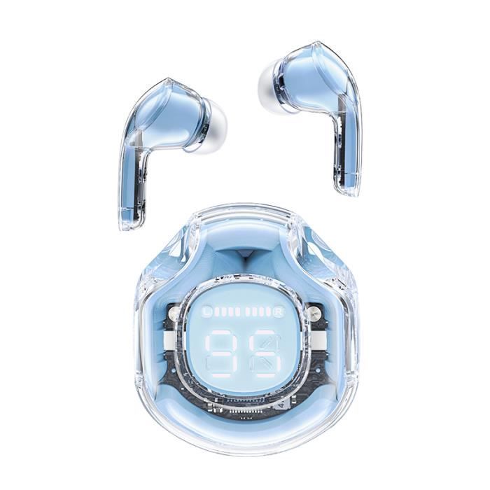 Ecouteurs bluetooth sans fil TWS  480mAh étui de charge IPX4 micro intégré intra-auriculaires Stéréo