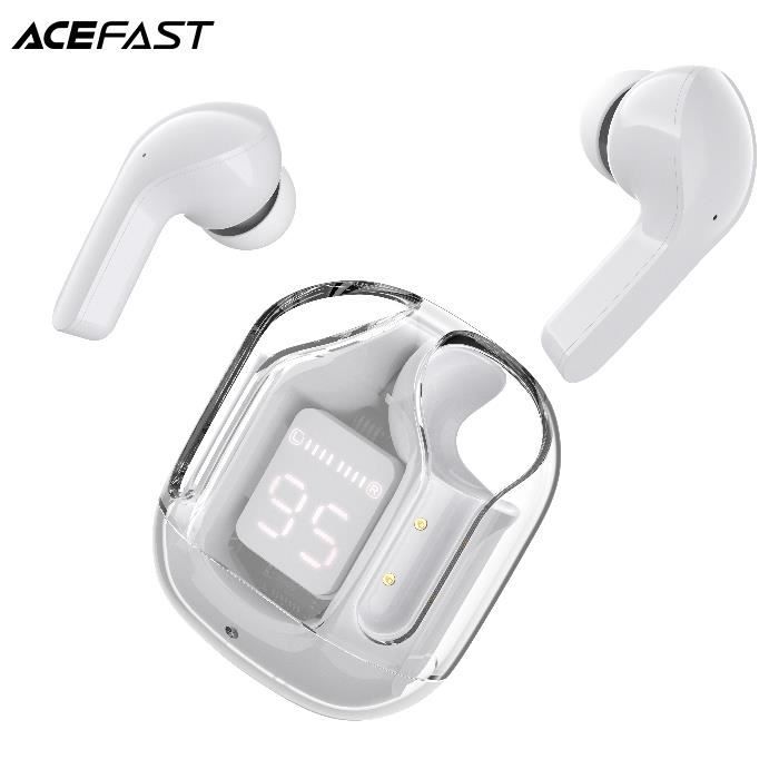 ACEFAST–Écouteur sans fil Bluetooth 5.0 TWS,Casque de Sport et de Jeu,réduction du Bruit,oreillettes avec Micro et Housse Gratuite
