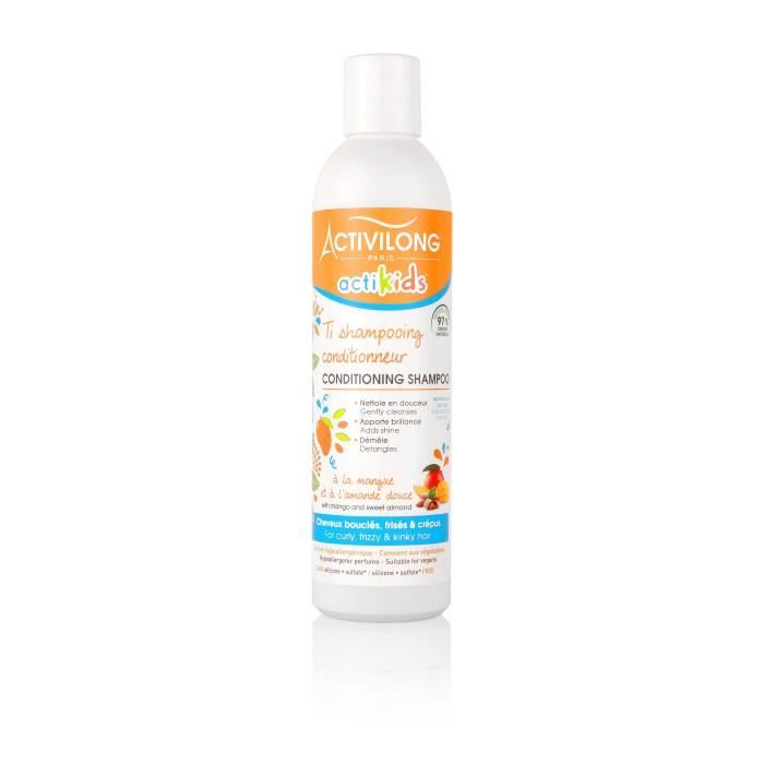 ACTIVILONG Ti Shampooing Conditionneur Actikids - Mangue et Amande douce - 250 ml