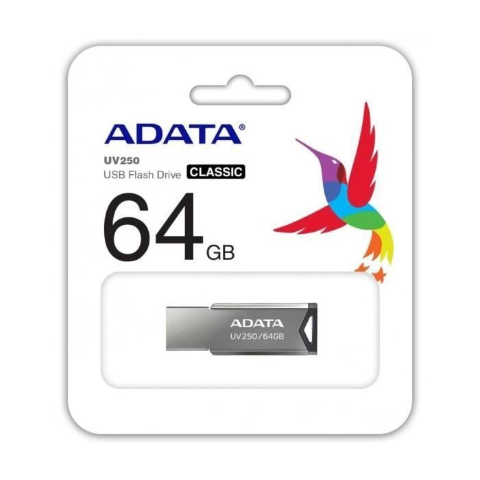 CLE USB ADATA AUV 250  64 Go USB 2.0 EN METAL
