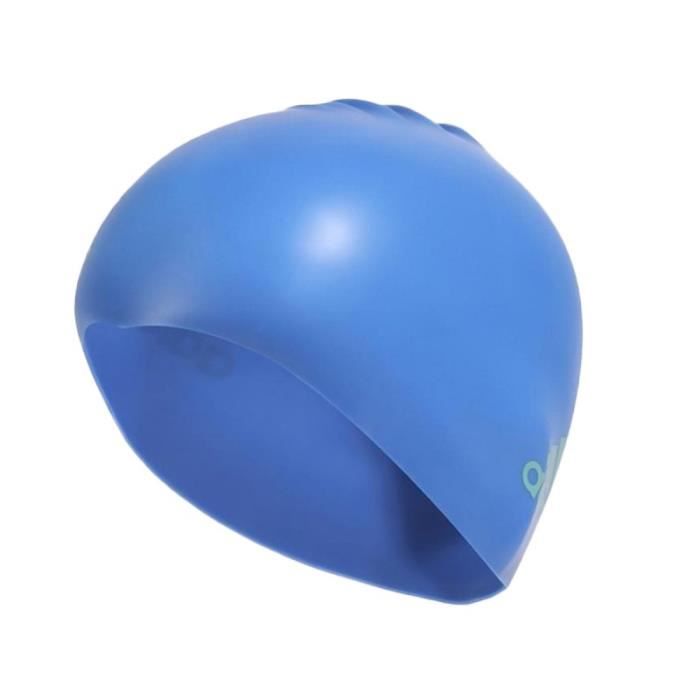 Bonnet de Bain Bleu Junior Adidas SIL LOG CPY
