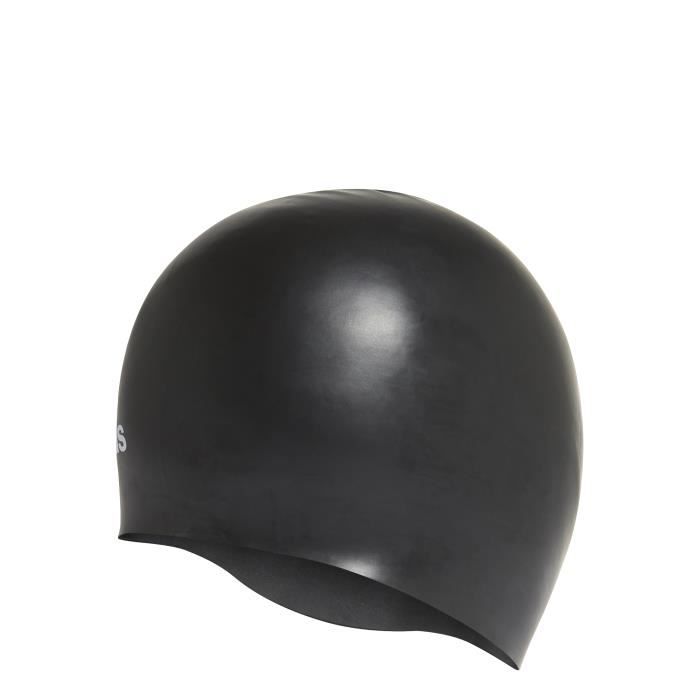 Bonnet de bain adidas Silicone Logo - noir/blanc - TU