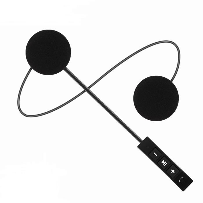 BT11 plus - Casque de moto Bluetooth sans fil, Casque'équitation, écouteur de ski mains libres, Anti interfér