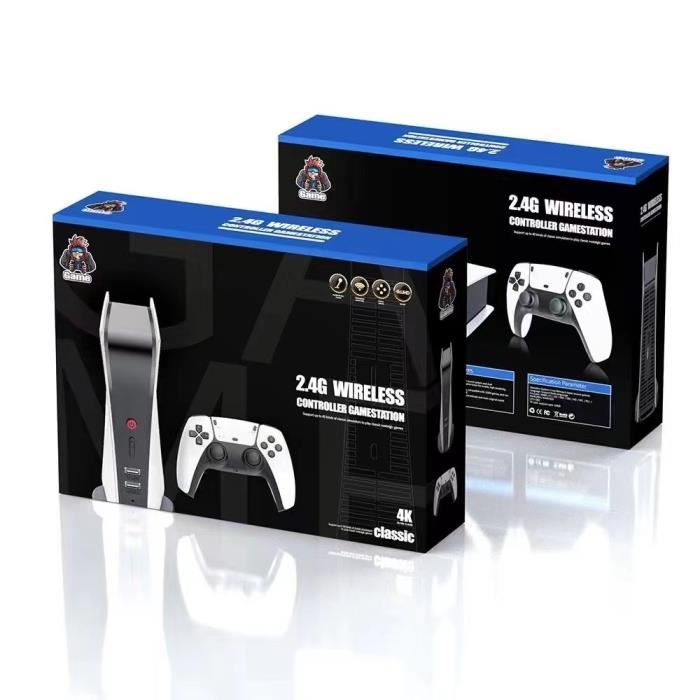 64G-Console de jeu'arcade rétro classique, contrôleur sans fil, sortie HD, style 3D, consoles de jeu vidéo