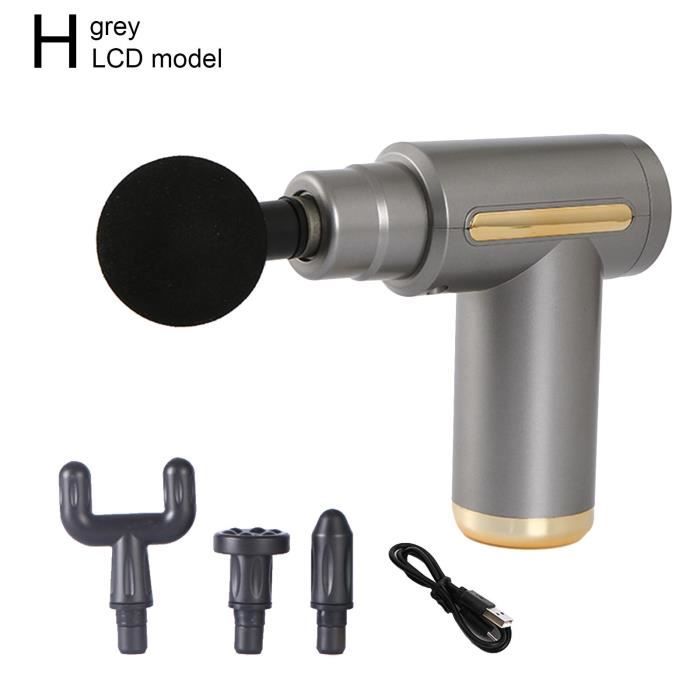 H Chine-Mini Pistolet De Massage Musculaire Professionnel Portable, Masseur Électrique Pour Les Tissus Profon