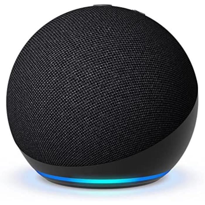 Alexa Echo Dot (5e génération, modèle 2022) - Enceinte Bluetooth connectée avec Alexa - Anthracite