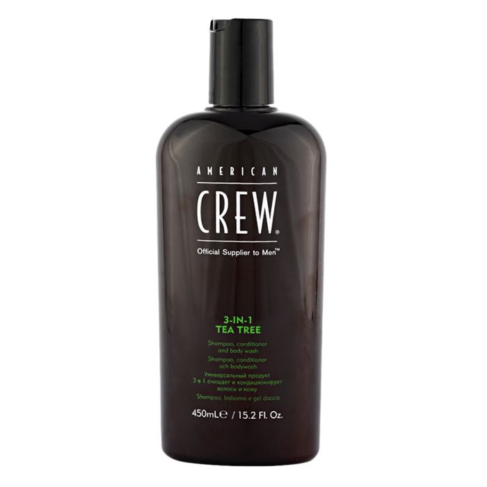 Crew TEA américaine TREE 3 en 1 Shampooing, revitalisant et Body Wash Trois solutions dans un bateau:. Shampooing, revitalisant et g